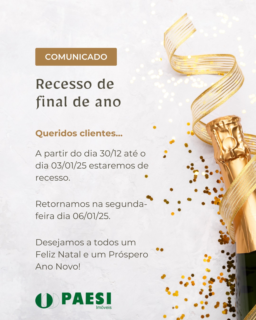 Final de ano Paesi